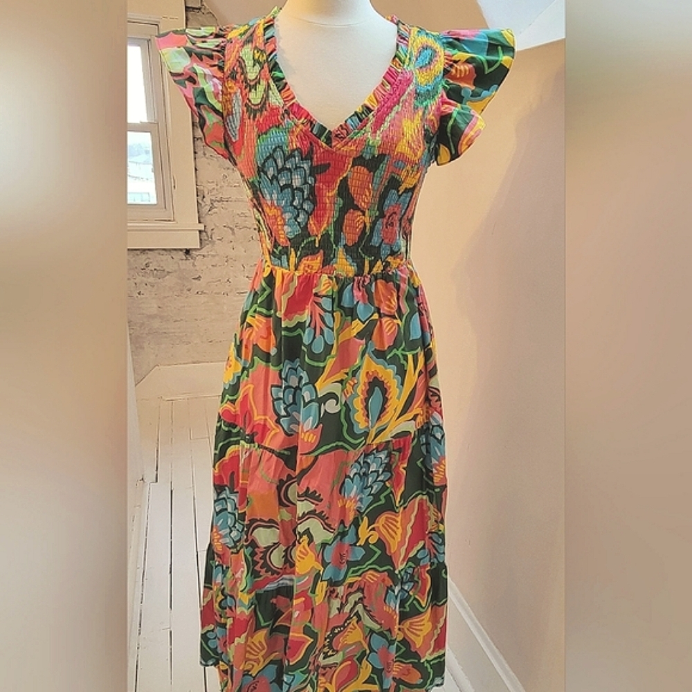 NWT 💋Sugarlips Lanai Maxi Dress